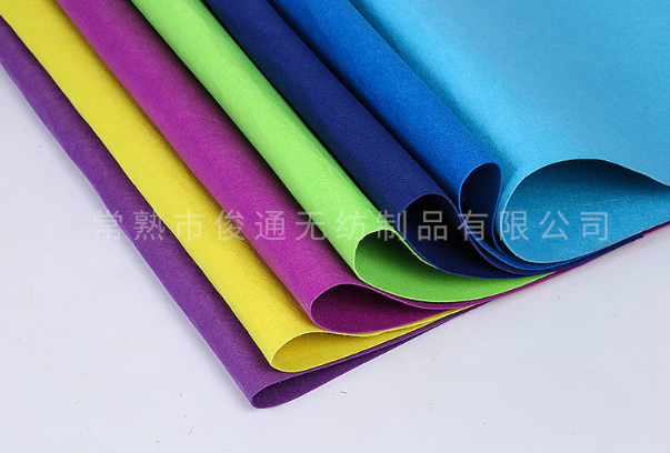 彩色针刺无纺布
